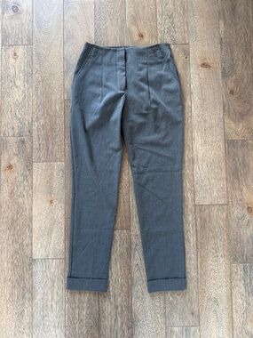 Grey Tailored Pants Size 2